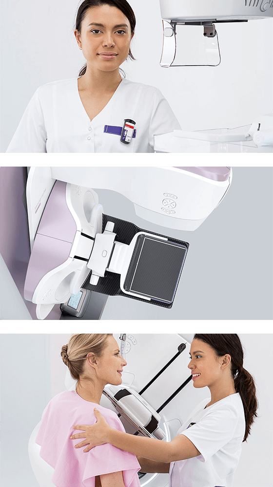 GE HealthCare Senographe Pristina, detail view