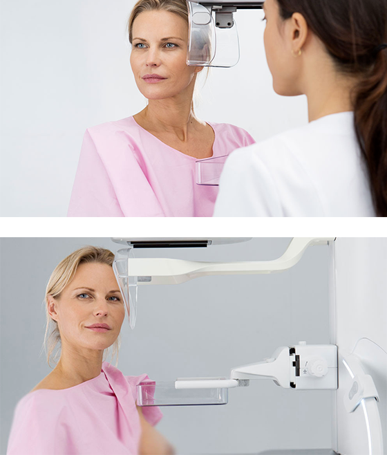 GE HealthCare Senographe Pristina, detail view